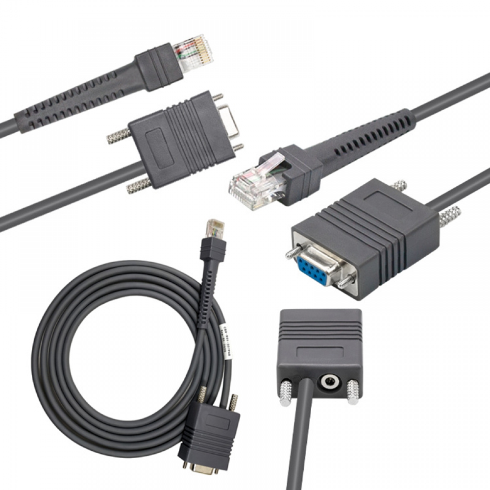 RS232 to RJ45 cable for barcode scanner